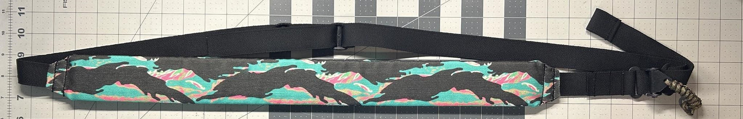 Miami Tiger Stripe Padded Sling