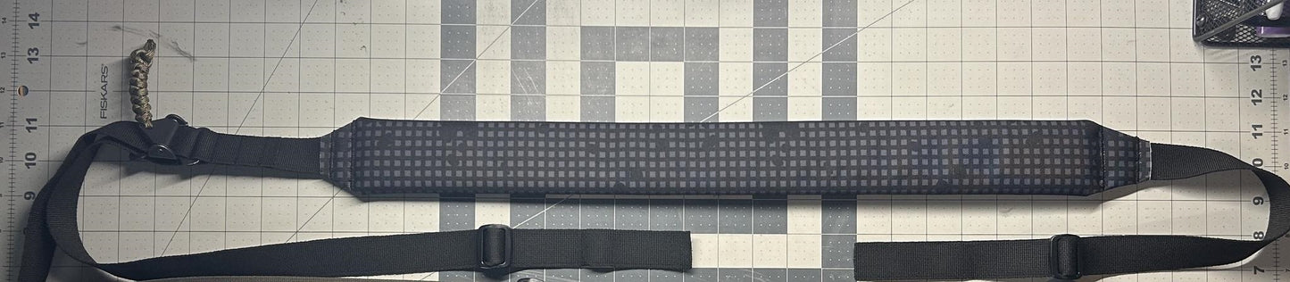 Black Desert Night Camo Padded Sling