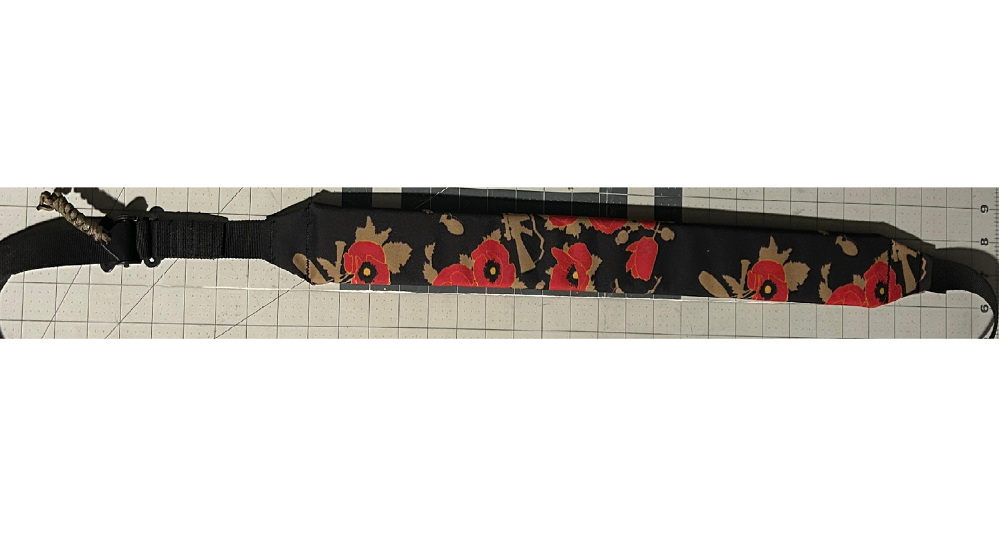 Poppies of War Padded Sling